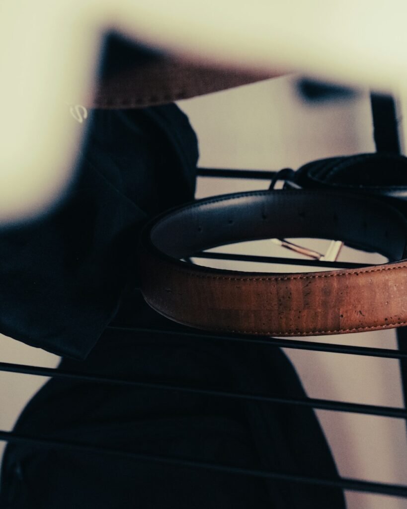 Vegetable-Tanned Leather Belt